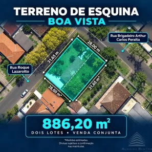 Lote/Terreno à venda, 886m² no Boa Vista, Curitiba