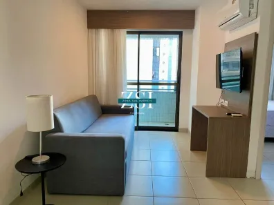 Apartamento com 1 Quarto para alugar, 34m² no Boa Viagem, Recife