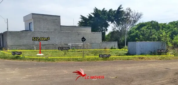 Lote/Terreno à venda, 512m² no Loteamento Residencial Jardim Florbela, Americana