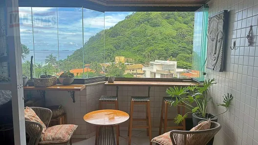 Apartamento com 3 Quartos à venda, 107m² no Guaiúba, Guarujá