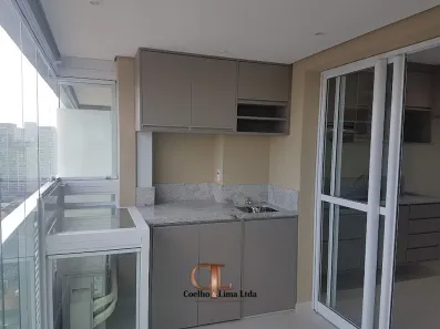 Apartamento com 1 Quarto para alugar, 42m² no Cidade Monções, São Paulo
