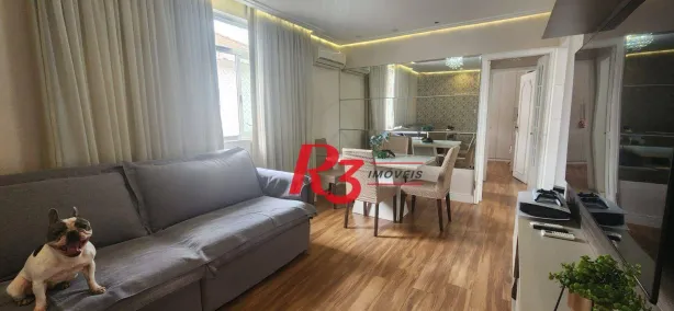 Apartamento com 2 Quartos à venda, 93m² no Estuário, Santos