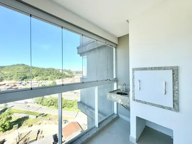 Apartamento com 2 Quartos para alugar, 70m² no Alto São Bento, Itapema