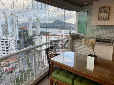 Apartamento com 3 Quartos à venda, 199m² no Ponta da Praia, Santos