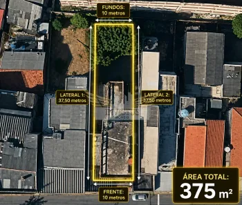Lote/Terreno à venda, 330m² no Vila Príncipe de Gales, Santo André