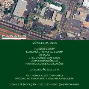 Prédio Comercial para alugar, 1500m² no Jardim Jóquei Clube, Ribeirão Preto