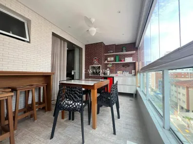 Apartamento com 2 Quartos à venda, 82m² no Canto do Forte, Praia Grande