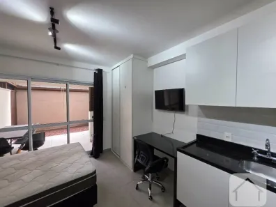 Apartamento com 1 Quarto para alugar, 38m² no Indianópolis, São Paulo