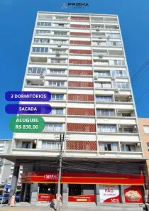 Apartamento com 3 Quartos para alugar, 107m² no Centro, Santa Maria