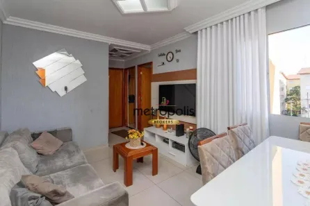 Apartamento com 2 Quartos à venda, 51m² no Campanário, Diadema