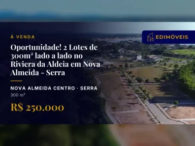Lote/Terreno à venda, 300m² no Nova Almeida Centro, Serra