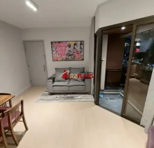 Flat com 1 Quarto para alugar, 42m² no Indianópolis, São Paulo