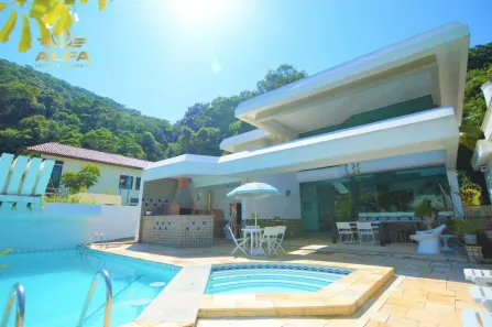 Casa de Condomínio com 5 Quartos à venda, 454m² no Balneário Praia do Pernambuco, Guarujá