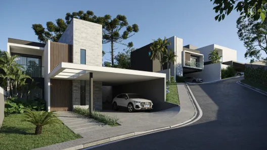 Casa de Condomínio com 4 Quartos à venda, 266m² no Santo Inácio, Curitiba
