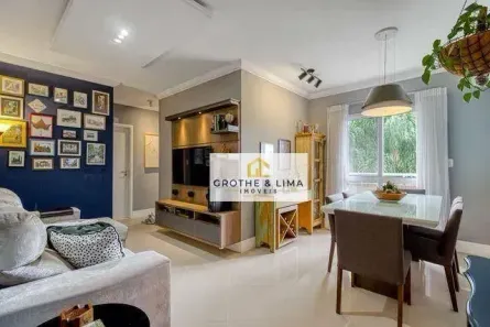 Apartamento com 3 Quartos para alugar, 83m² no Loteamento Villa Branca, Jacareí