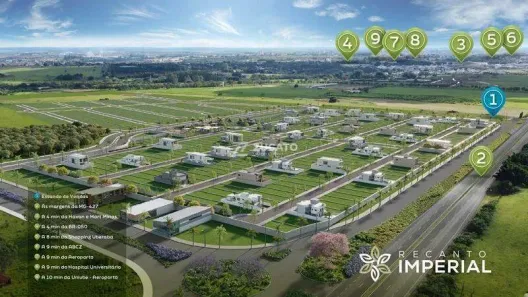 Lote/Terreno à venda, 250m² no Centro, Uberaba