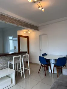 Apartamento com 2 Quartos para alugar, 90m² no Ponta da Praia, Santos