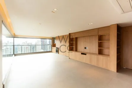 Apartamento com 3 Quartos para alugar, 144m² no Moema, São Paulo