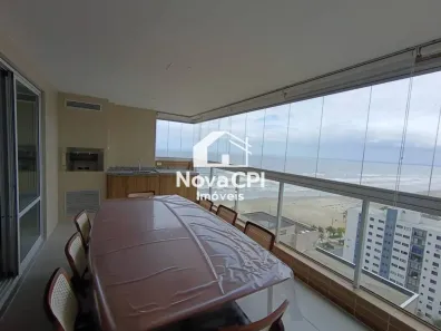 Apartamento com 3 Quartos para alugar, 143m² no Aviação, Praia Grande