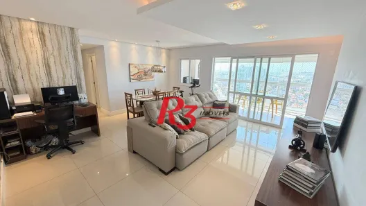 Apartamento com 3 Quartos à venda, 131m² no Embaré, Santos