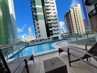 Apartamento com 4 Quartos para alugar, 153m² no Manaíra, João Pessoa