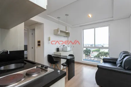 Apartamento com 1 Quarto para alugar, 29m² no Alto da Glória, Curitiba