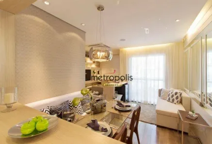 Apartamento com 3 Quartos à venda, 59m² no Parque João Ramalho, Santo André