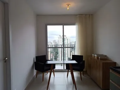 Apartamento com 1 Quarto para alugar, 27m² no Campo Belo, São Paulo