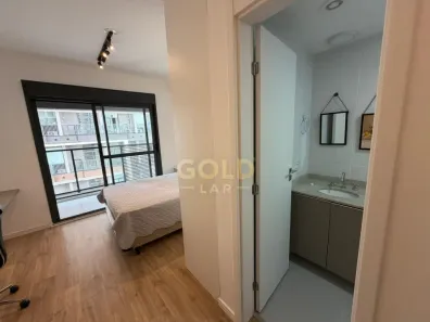 Apartamento com 1 Quarto para alugar, 26m² no Jardim das Acácias, São Paulo