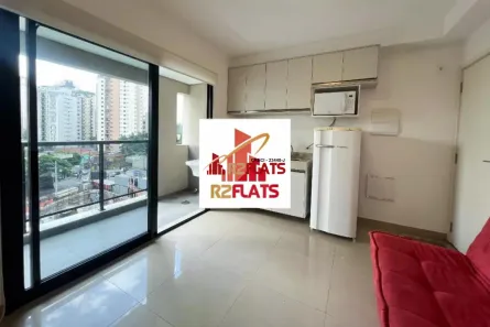 Flat com 1 Quarto para alugar, 42m² no Vila Olímpia, São Paulo