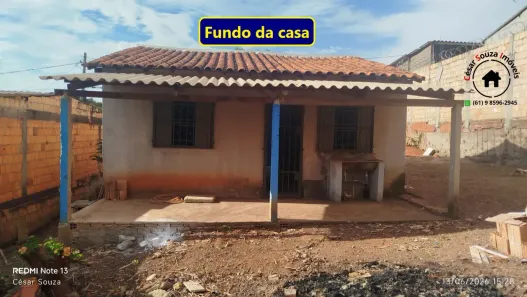 Casa com 2 Quartos para alugar, 54m² no Residencial Negreiros, Novo Gama