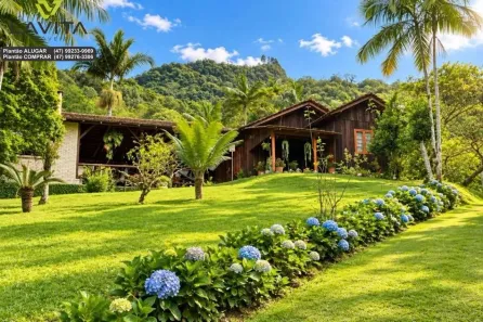 Fazenda/Sítio com 3 Quartos à venda, 200m² no Rio dos Cedros, Rio dos Cedros