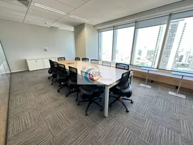 Sala Comercial para alugar, 483m² no Vila São Francisco (Zona Sul), São Paulo