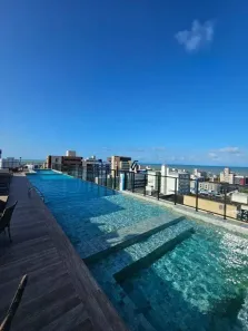 Flat com 1 Quarto à venda, 17m² no Tambaú, João Pessoa