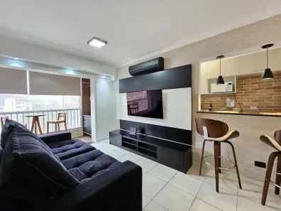 Apartamento com 2 Quartos para alugar, 68m² no Encruzilhada, Santos