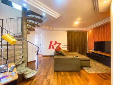 Cobertura com 3 Quartos à venda, 146m² no Vila Mathias, Santos
