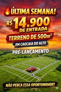 Lote/Terreno à venda, 500m² no Centro (Caucaia do Alto), Cotia