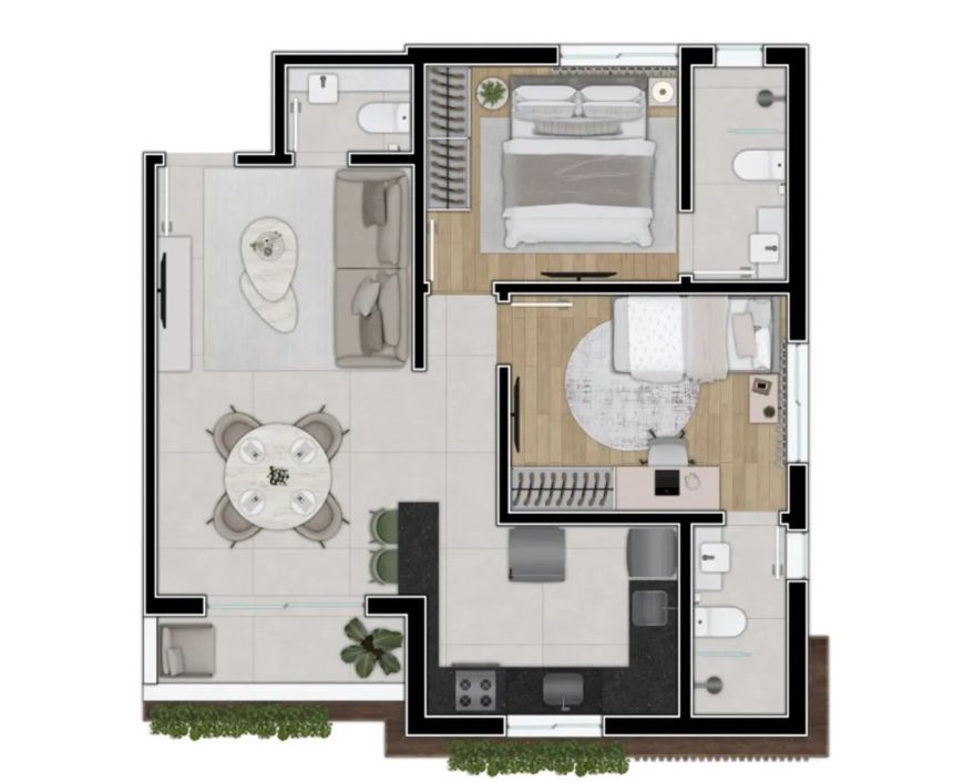 ALLEGRO RESIDENCE no São Pedro, Belo Horizonte