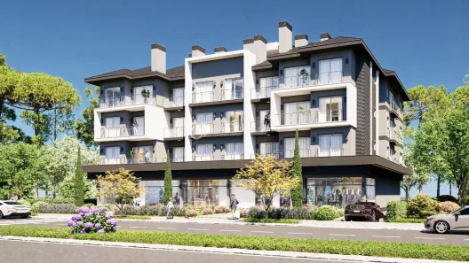 Apartamento com 1 Quarto à venda, 65m² no Loteamento Belvedere, Gramado