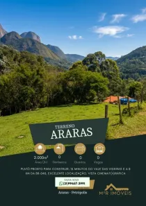 Lote/Terreno à venda, 2000m² no Araras, Petrópolis