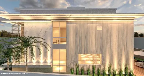 Casa de Condomínio com 4 Quartos para alugar, 290m² no Alphaville (Abrantes), Camaçari