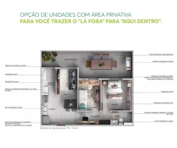 Apartamento com 2 Quartos à venda, 60m² no Jardim Eldorado, São Luís