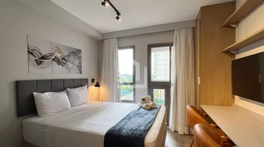 Apartamento com 1 Quarto à venda, 23m² no Brooklin Paulista, São Paulo