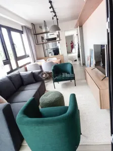 Flat com 1 Quarto para alugar, 85m² no Pinheiros, São Paulo