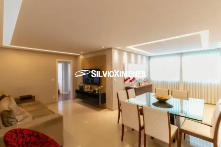 Apartamento com 4 Quartos à venda, 137m² no Buritis, Belo Horizonte