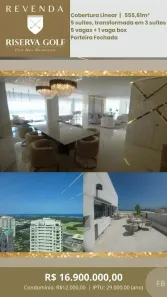 Cobertura com 5 Quartos à venda, 555m² no Barra da Tijuca, Rio de Janeiro