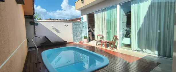 Casa de Condomínio com 3 Quartos à venda, 180m² no Tarumã-Açu, Manaus