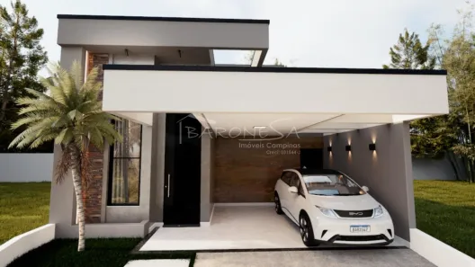 Casa de Condomínio com 3 Quartos à venda, 126m² no Vila Monte Alegre, Paulínia