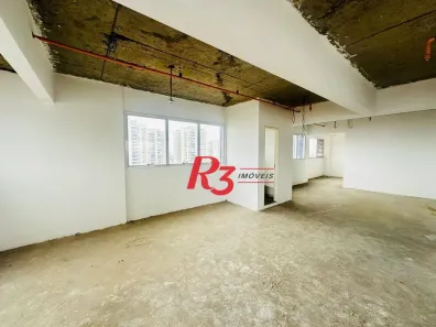 Sala Comercial para venda ou aluguel, 53m² no Ponta da Praia, Santos