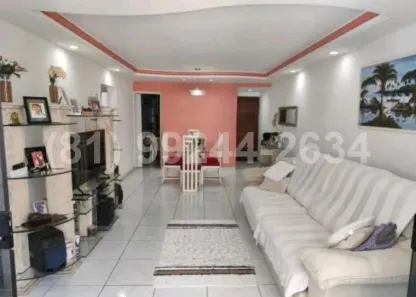 Apartamento com 3 Quartos à venda, 119m² no Boa Viagem, Recife
